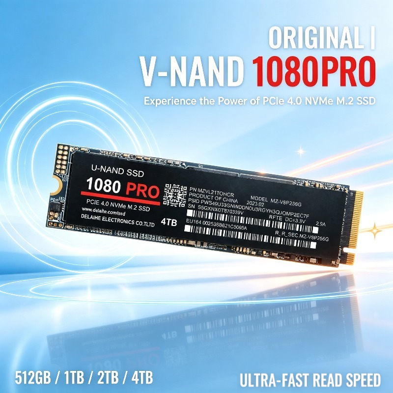M.2 Nvme 4Tb Pcie 4.0 Ssd - SSD Internal 1080PRO M.2 NVMe PCIe