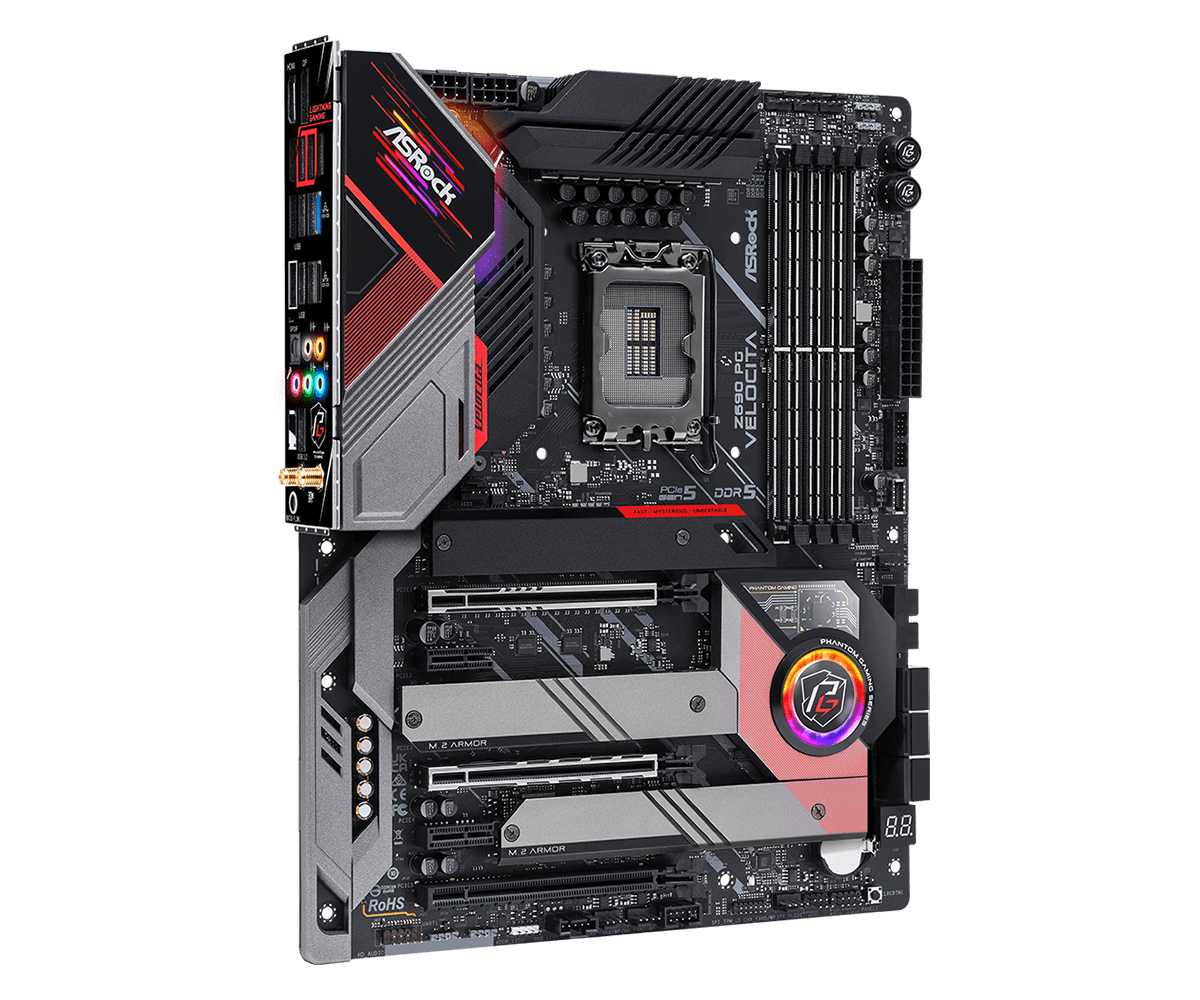Motherboard Asrock Z690 PG VEL - Lga 1700 Ddr5 Itx Motherboard ulasan dan harga